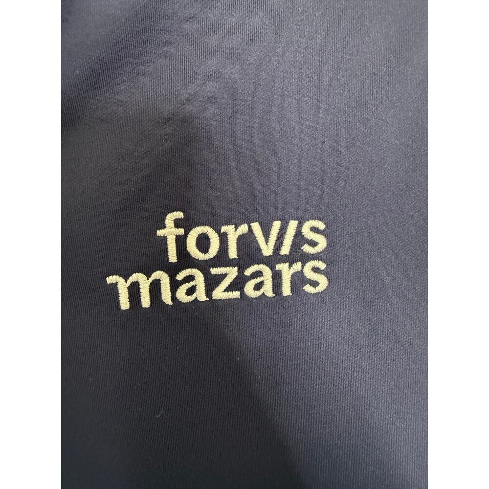 PETER MILLAR Men's Perth Performance Quarter-Zip Navy Blue ME0EK40 (logo) - Picture 6 of 8